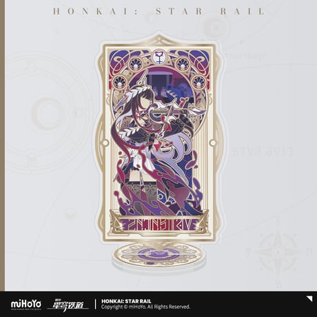 【崩スタ公式店】如我所書 回転 アクリルスタンド 58元