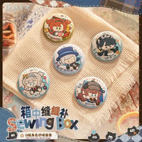 【重返未来1999】箱中縫縫補 ちびキャラ 缶バッジ 18元 （予約200日以内発送）