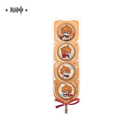 【原神公式店】星稚夢旅 ちびキャラ 缶バッジ セット 34元 （予約12下発送）