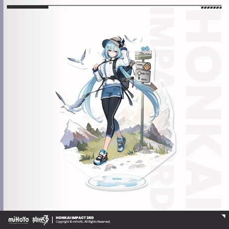 【崩壊3rd公式店】聖痕 アクリルスタンド 48元