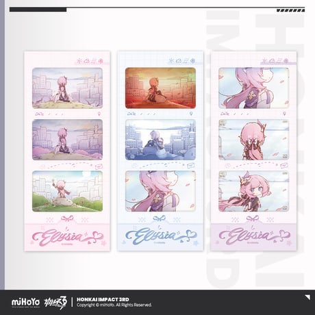 【崩壊3rd公式店】 捕夢旅程 エリシア フィルムカード 35元 (予約200日以内発送)