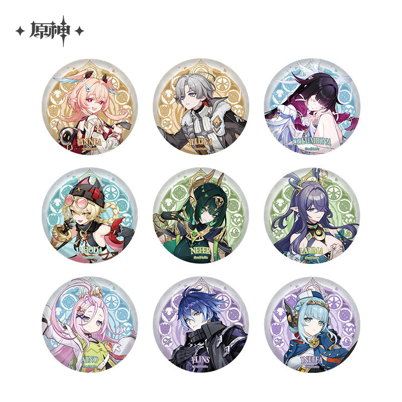 原神公式店】ナドクライ 缶バッジ 12元 | ちゃぱん