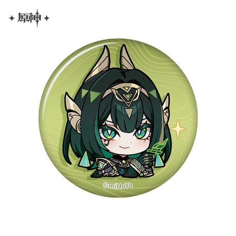 【原神公式店】ナドクライ ちびキャラ 缶バッジ 12元