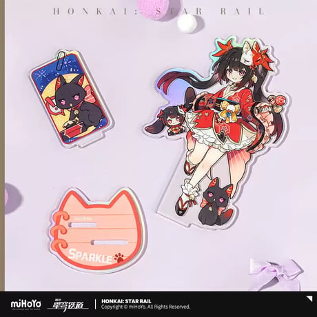 【崩スタ公式店】ちびっこ 猫猫 アクリルスタンド 48元