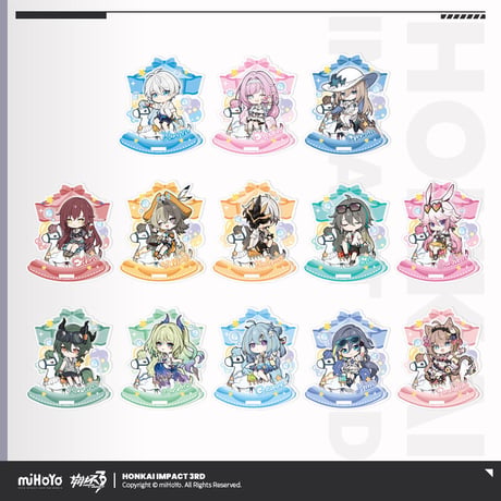 【崩壊3rd公式店】 夢園佳夕 ゆらゆら アクリルスタンド 38元 (予約200日以内発送)