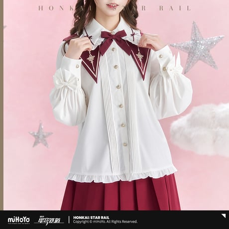 【崩スタ公式店】ヒアンシー ブラウス 299元 （予約2027年3下発送）