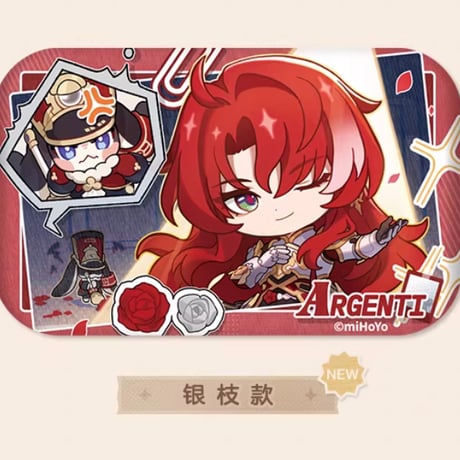【崩スタ公式店】パム留影簿 缶バッジ A 15元 （予約200日以内発送）