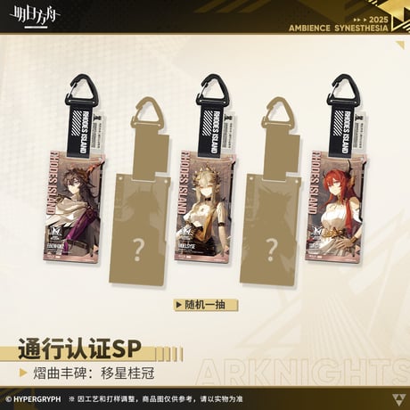 アークナイツ 通行認証 ステインレス セット　④ ステインレス アークナイツ 通行認証 音律聯覚 - メルカリ