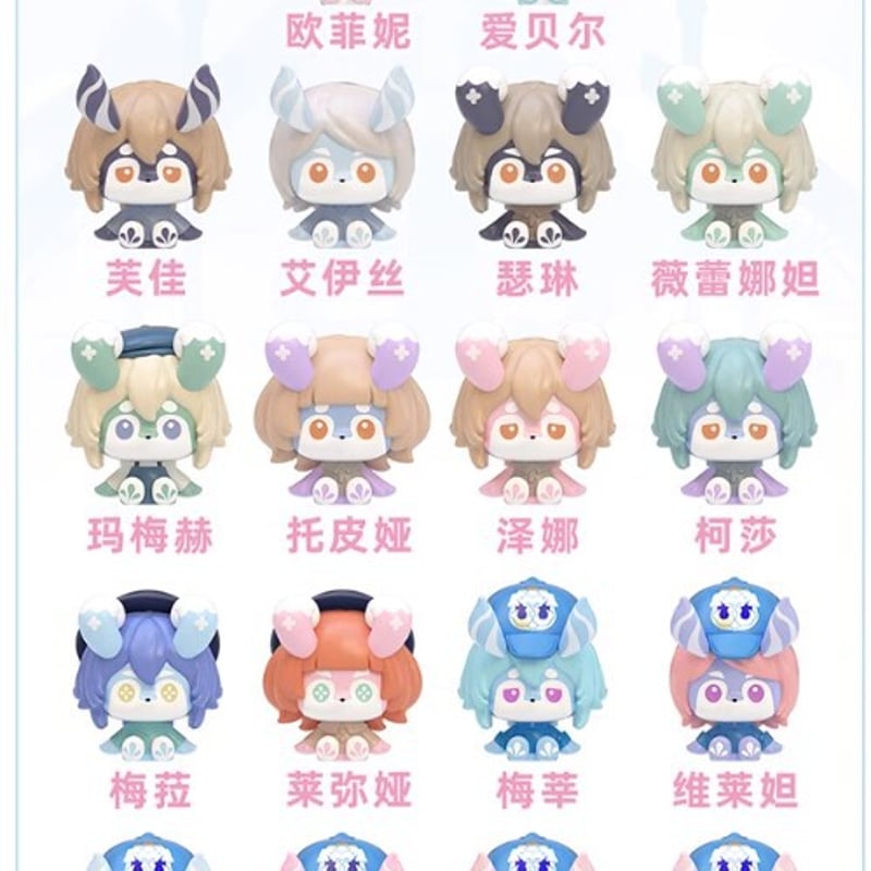 原神公式店】メリュジーヌ ぷち フィギュア ボックス 598元