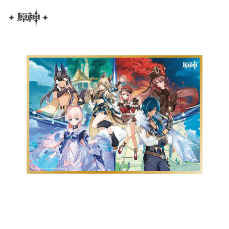 【原神公式店】キービジュアル 色紙 28元