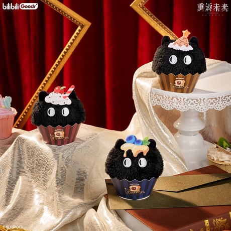 【重返未来1999】bilibili コラボ 箱中假面 カーバンクル カップケーキ マスコット 49元