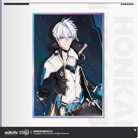【崩壊3rd公式店】男性キャラ 色紙 35元