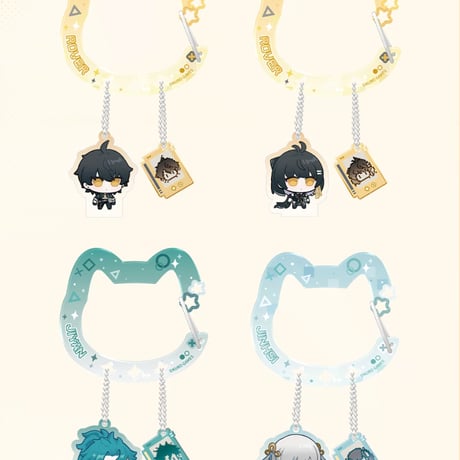 【KURO GAMES旗艦店】鳴潮 2606 共鳴者 猫型 アクリル カラビナ ボックス A 175元 (予約12下発送)