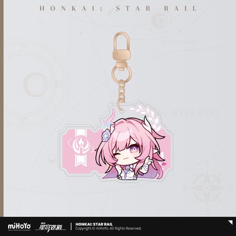 【崩スタ公式店】パム展覧会 ちびキャラ アクリルキーホルダー C 28元