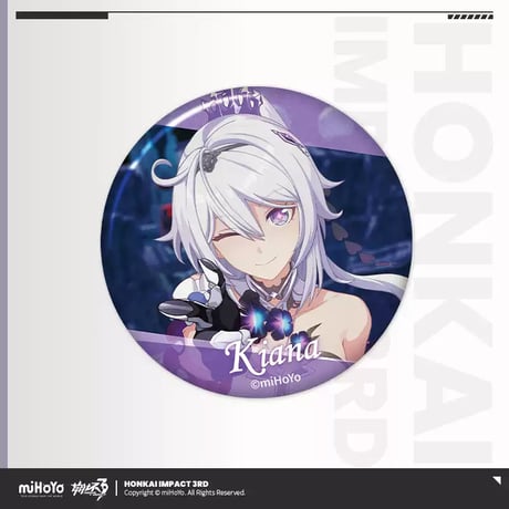 【崩壊3rd公式店】CGイラスト 缶バッジ Vol.6 セット 180元