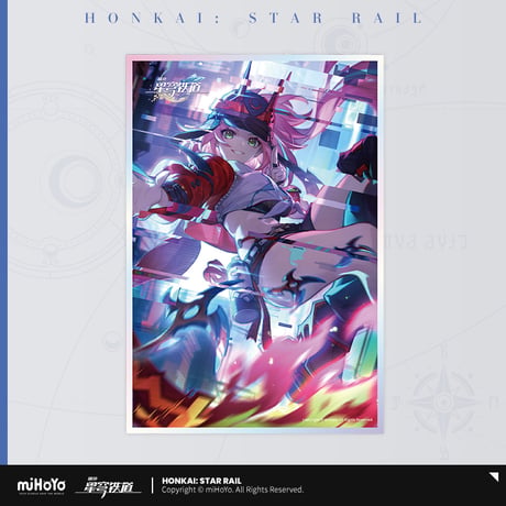 【崩スタ公式店】光円錐 アクリル色紙 B 48元
