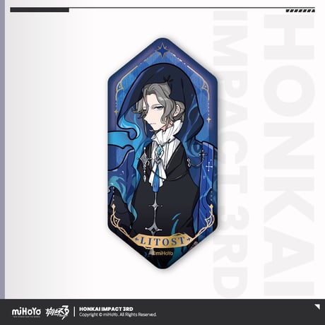 【崩壊3rd公式店】  七術・奇遇の夜 等身 缶バッジ 15元