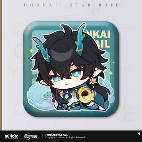 【崩スタ公式店】パム展覧会 スクエア 缶バッジ A 15元