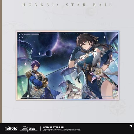 【崩スタ公式店】星間旅行 アクリル色紙 48元