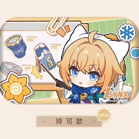 【崩スタ公式店】パム留影簿 缶バッジ A 15元 （予約200日以内発送）