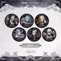 【無期迷途】 HAPPY ZOO 缶バッジ 25元 (予約70日以内発送)