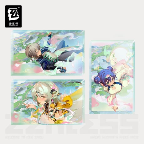 【ゼンゼロ公式店】雲霞同帰処 アクリルブロック 38元 （予約8下発送）