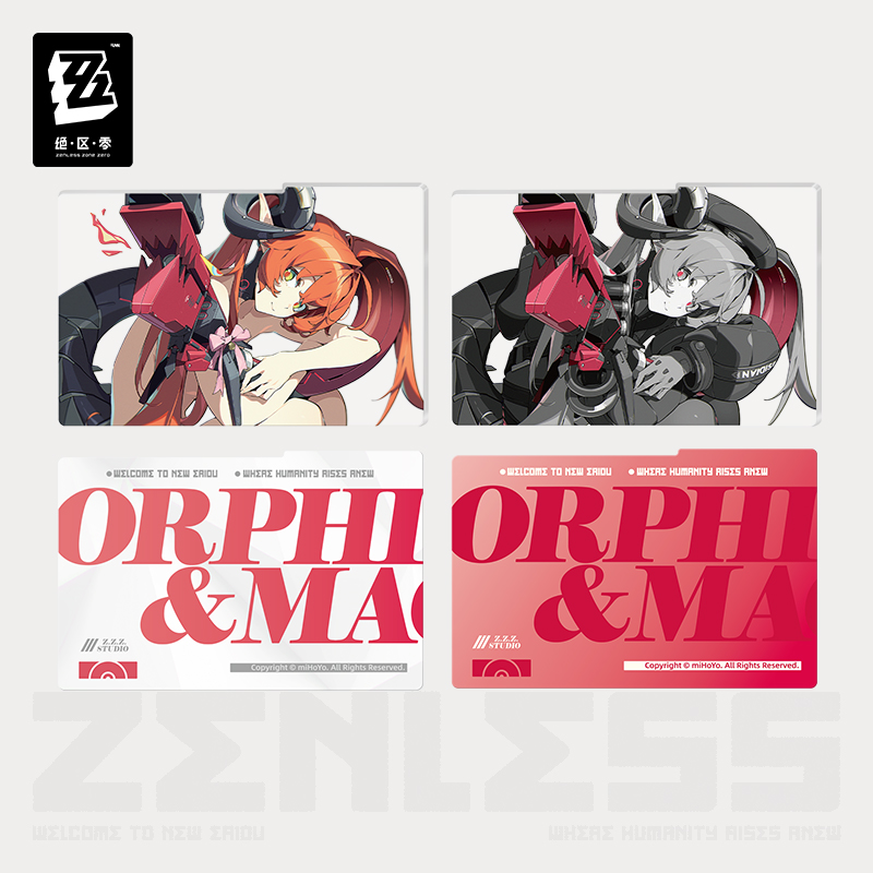 ゼンゼロ公式店】影画 アクリルカード＆フレーム オボルス小隊