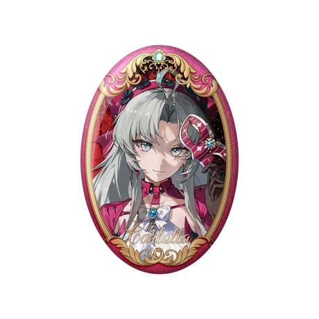 【KURO GAMES旗艦店】鳴潮 *復刻* 仮面 缶バッジ 18元 （予約9下発送）