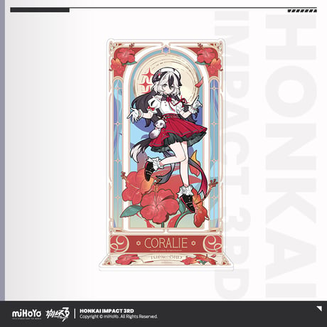 【崩壊3rd公式店】夜綻芳華 アクリルスタンド 49元 (予約200日以内発送)