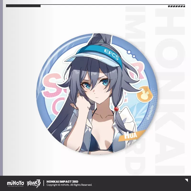 崩壊3rd 缶バッジ グレーシュ 崩壊3rd 悠游夏日 缶バッジ Vol.4 十三英傑｜HAKUTEA