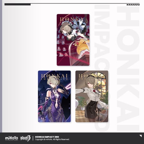 【崩壊3rd公式店】聖痕 ホロカード セット 30元 (予約200日以内発送)