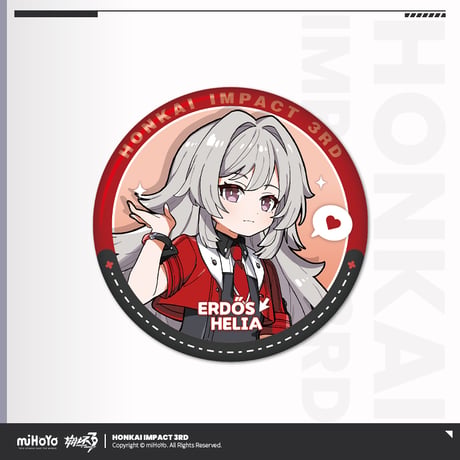 【崩壊3rd公式店】第2部 ちびっこ 缶バッジ 15元