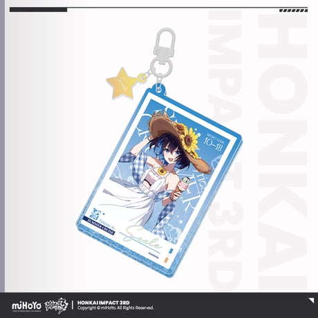 【崩壊3rd公式店】悠遊夏日 流砂 キーホルダー 第2弾 38元