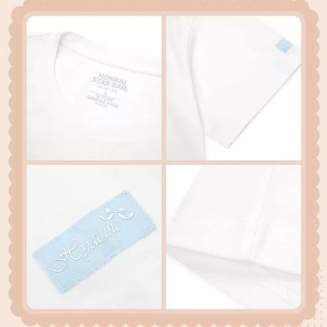 【崩スタ公式店】ヒアンシー 半袖 Tシャツ 129元 （予約2027年1下発送）