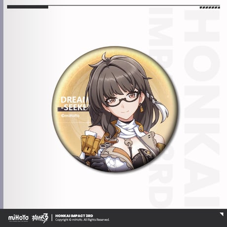 【崩壊3rd公式店】第二部 立ち絵 缶バッジ 15元