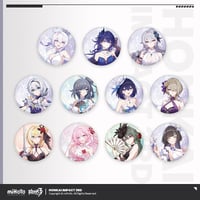【崩壊3rd公式店】 10周年記念 星邀礼裳 缶バッジ ランダム 18元 (予約200日以内発送)