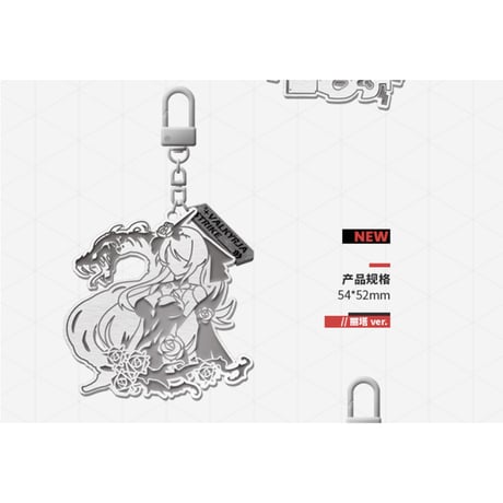 【崩壊3rd公式店】戦乙女 メタル キーホルダー 第2弾 単品 38元