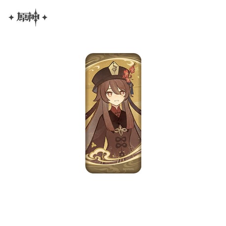 【原神公式店】雲間月 璃月 紙 缶バッジ 15元 （予約10下発送）