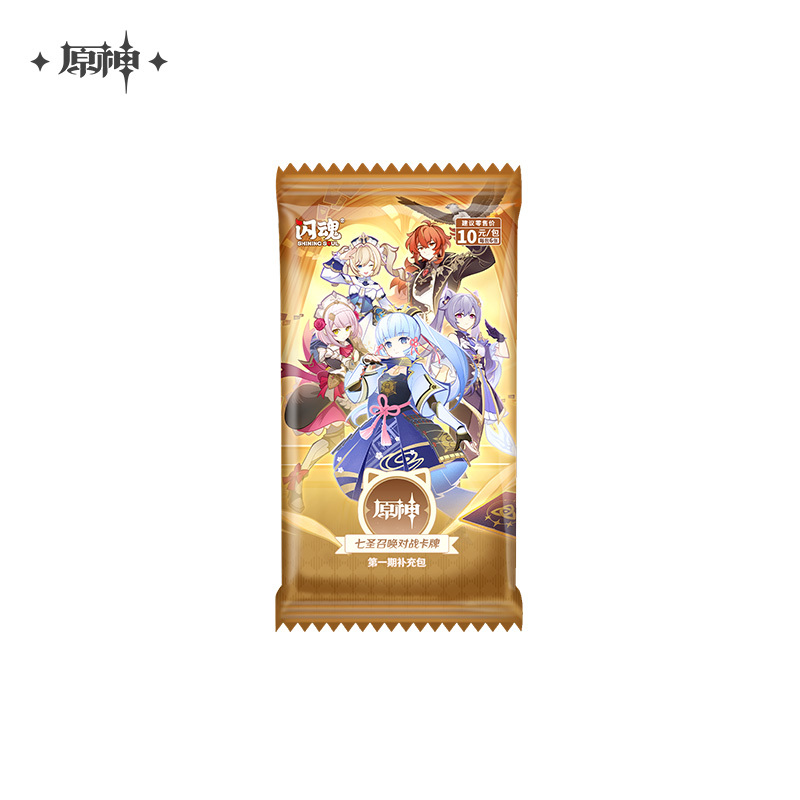 閃魂】 原神コラボ 七聖召喚 拡張パック Vol.1 1袋 10元 | ちゃぱん 閃魂】 原神コラボ 七聖召喚 拡張パック Vol.1 1袋 10元 | ちゃぱん