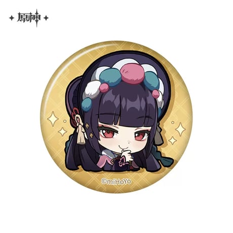 【原神公式店】璃月 ちびキャラ 缶バッジ 12元