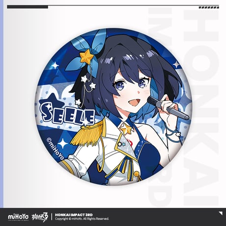 【崩壊3rd公式店】 復刻 アイドル 缶バッジ 15元 (予約200日以内発送)