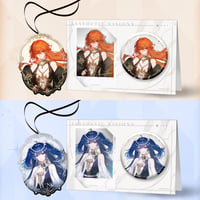 【KURO GAMES旗艦店】鳴潮 2510 風尚影象 缶バッジ＆カード 35元