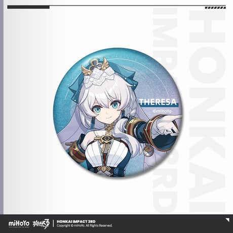【崩壊3rd公式店】第二部 立ち絵 缶バッジ 15元