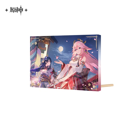 【原神公式店】キービジュアル アクリルプレート 58元