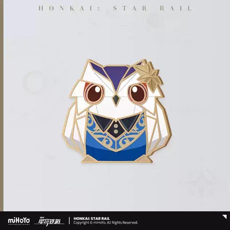 【崩スタ公式店】 ミスターフク郎の客室 マグネットバッジ 38元