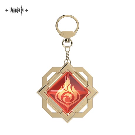 【原神公式店】神の目 キーホルダー 璃月 65元