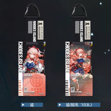 【明日方舟公式店】砿脈行記 通行認証 50.0 アクリルキーホルダー セット 350元 （予約130日以内発送）