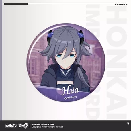 【崩壊3rd公式店】 CG キャラ 缶バッジ Vol.1 セット 180元
