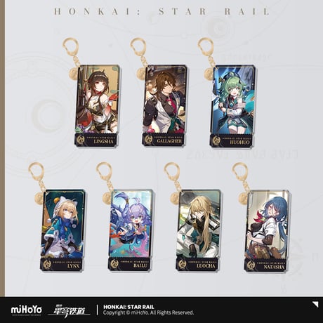 【崩スタ公式店】豊穣運命 アクリルキーホルダー 32元