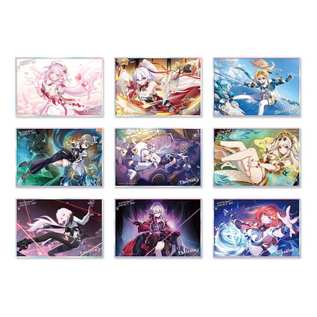 【崩壊3rd公式店】星華迎夢 PET 色紙 35元